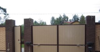 Купить распашные ворота автоматические Полевской, цена от 3714 руб.